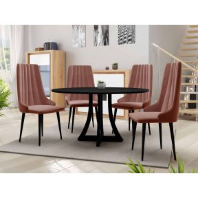 Set 01 pentru 4 persoane Scaun ST80 + Masa Vidariko FI 100