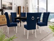 Set 07 pentru 6 persoane Scaun ST67  + ciocănitor + Masa Botiler 140x80