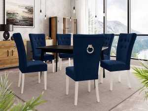 Set 07 pentru 6 persoane Scaun ST67 + ciocănitor + Masa Botiler 140x80 Set 07 pentru 6 persoane Scaun ST67 + ciocănitor + Masa Botiler 140x80