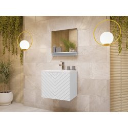 Dulap baie cu chiuveta + oglinda Najrip