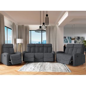 Mobilier tapitat cu funtie relaxare Isco 3+2+1