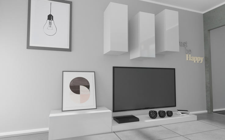camera de zi într-un stil modern